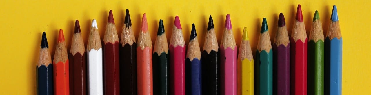 colored pencils