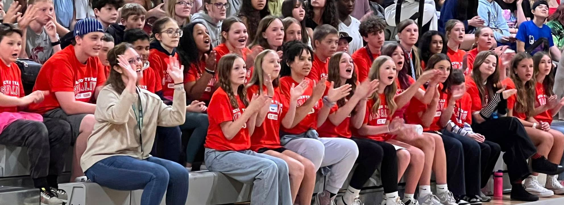 Peperzak Middle School students