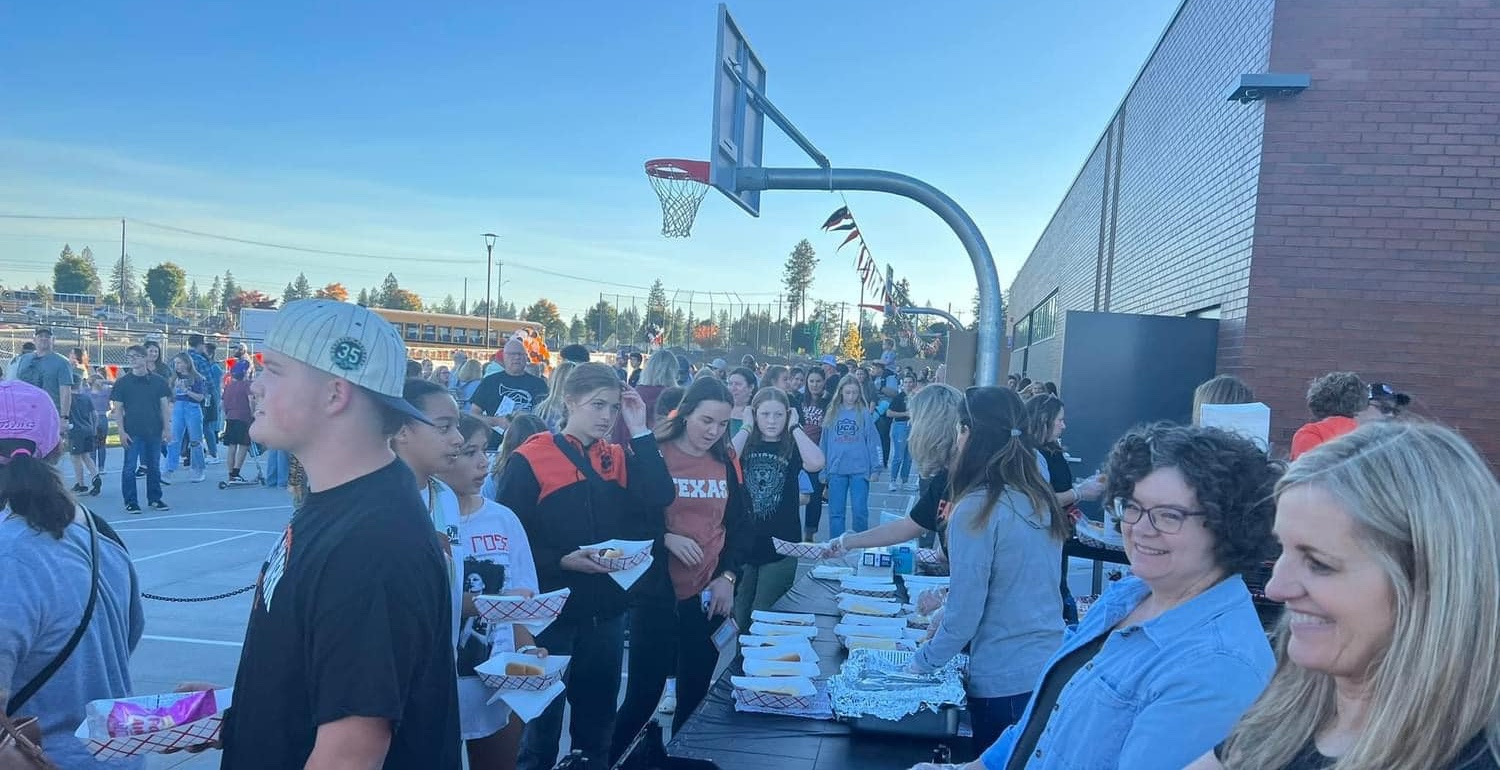 kids having fun at BBQ