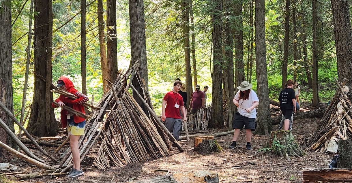 kids in the wilderness