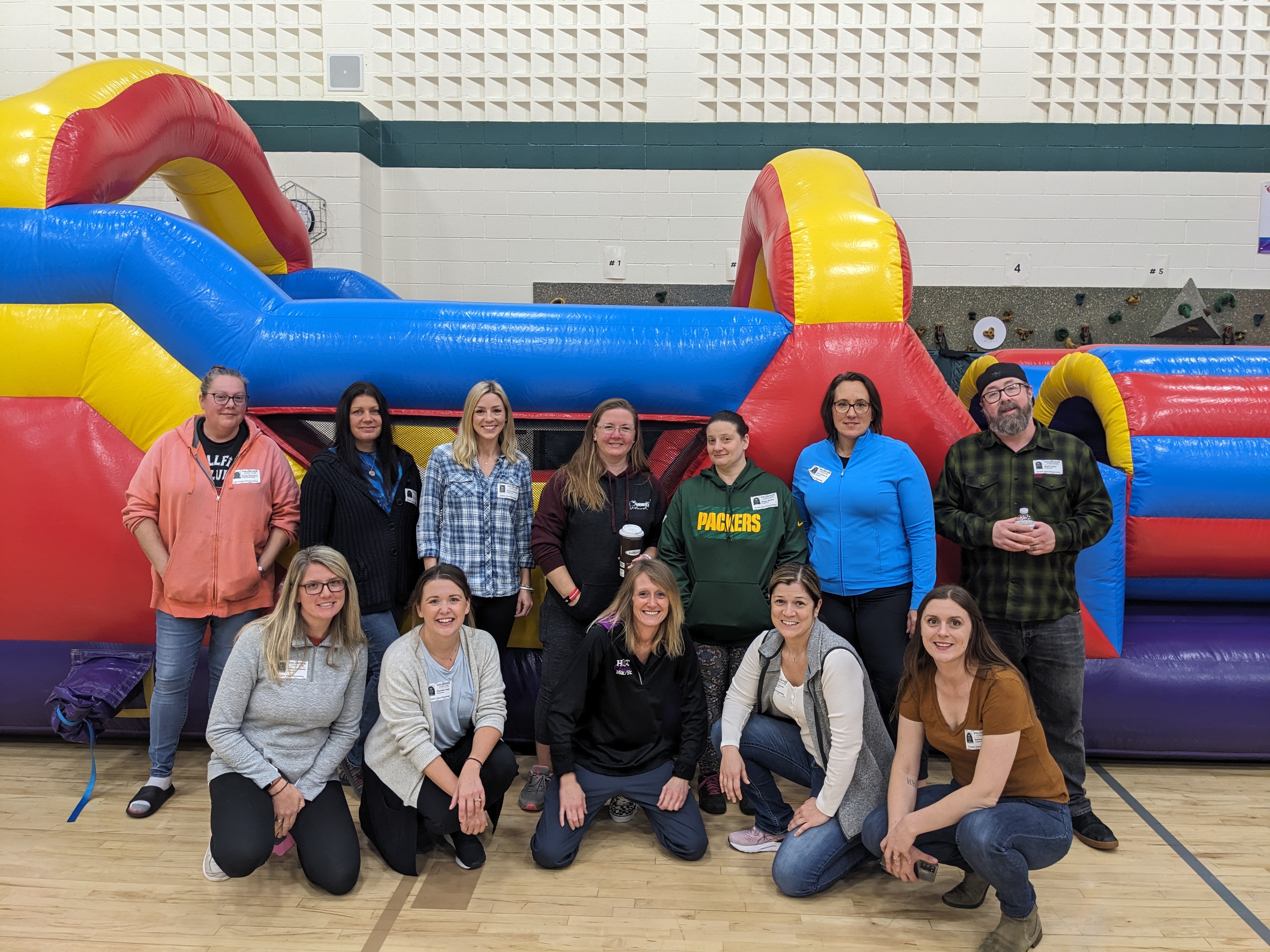 Group of parent volunteers