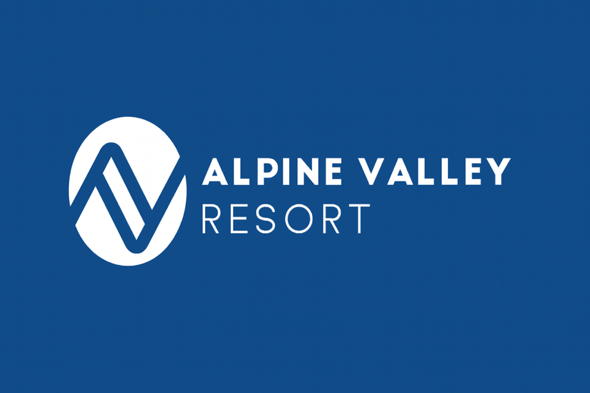 Alpine Valley Mountain Logo