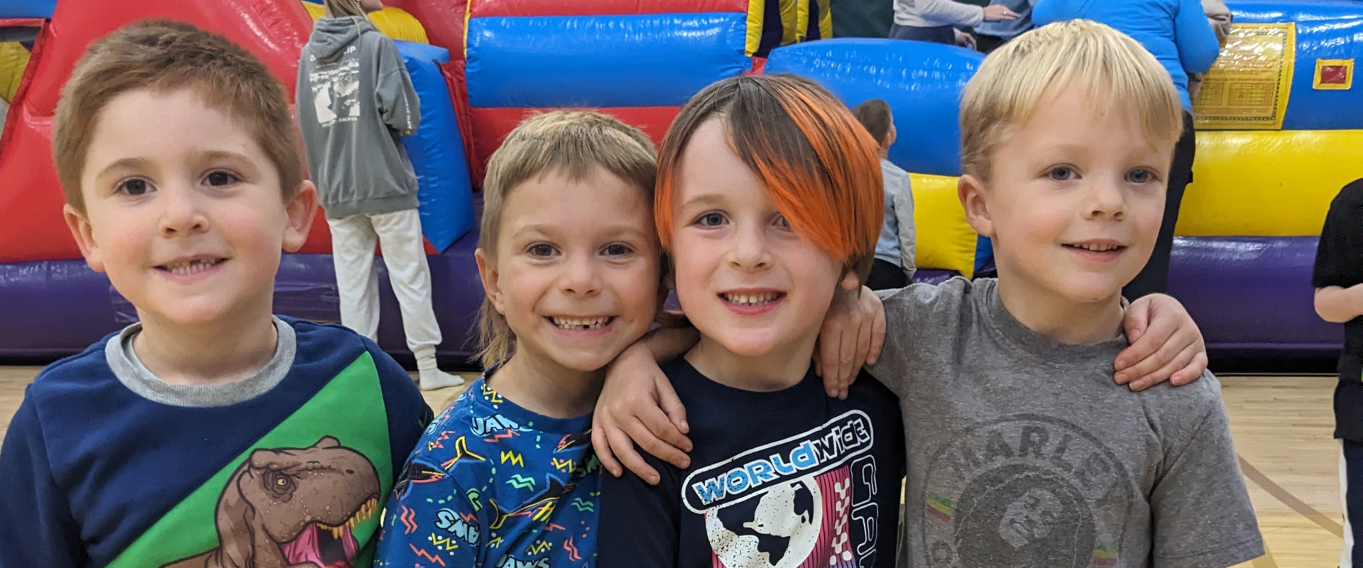 4 Happy kids