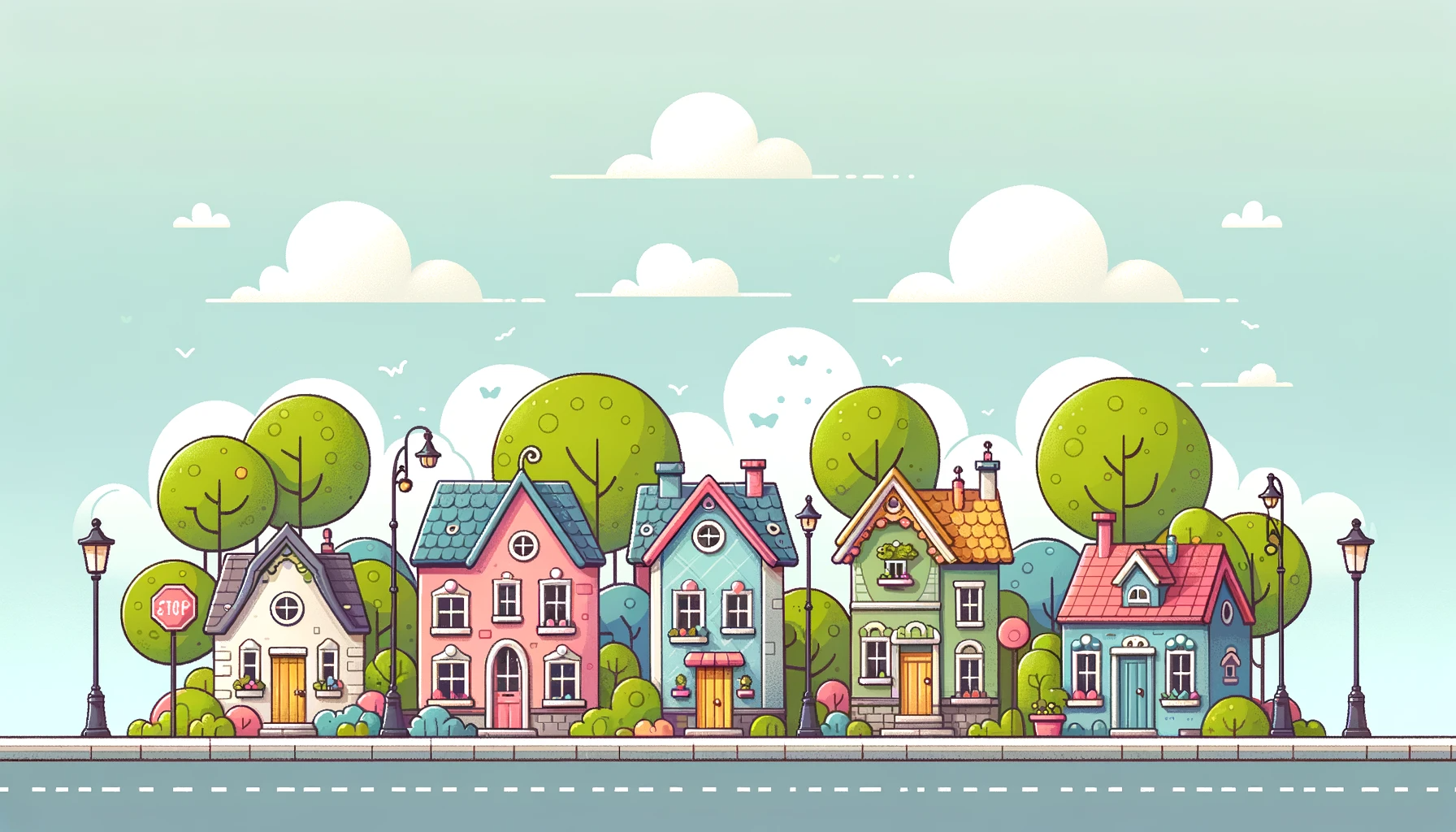 houses