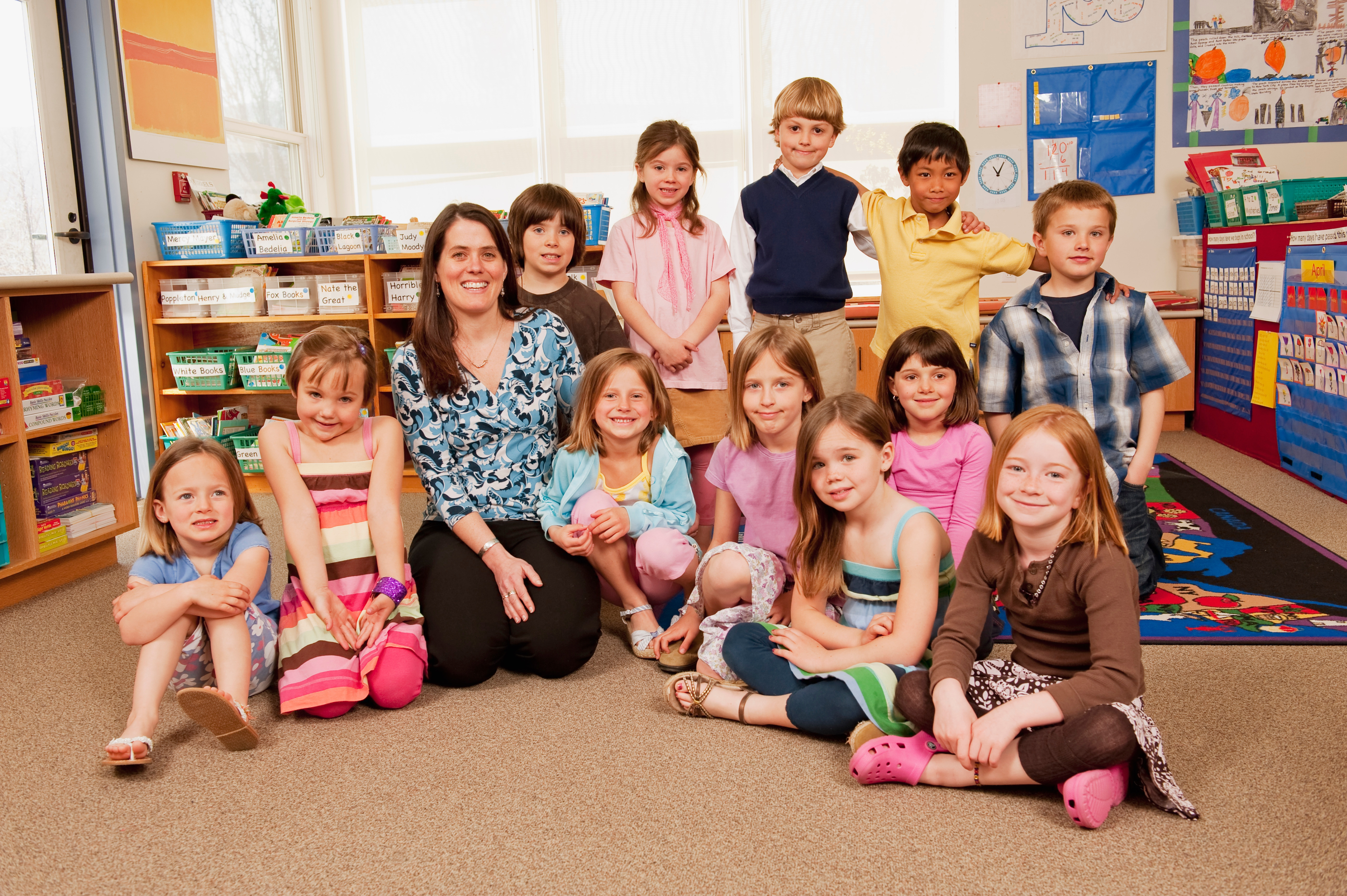 Kids in classroom