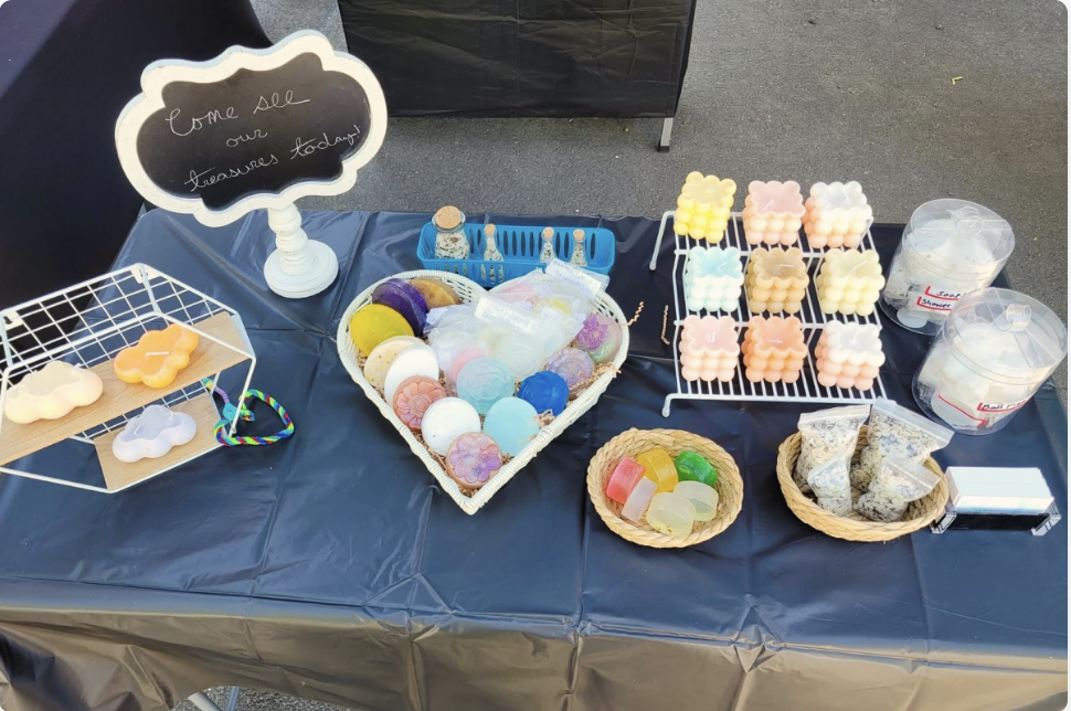 craft fair table