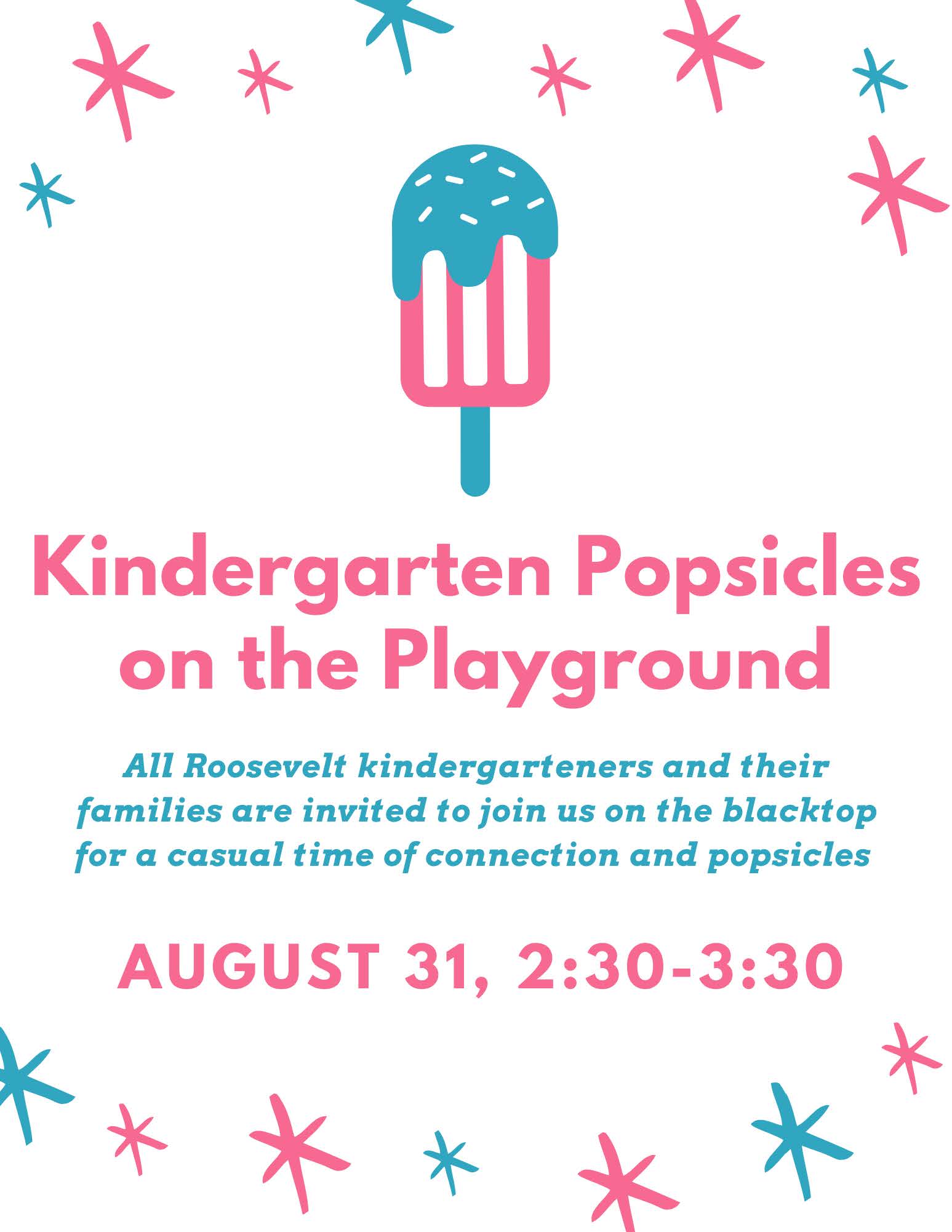 Kids with popsicles