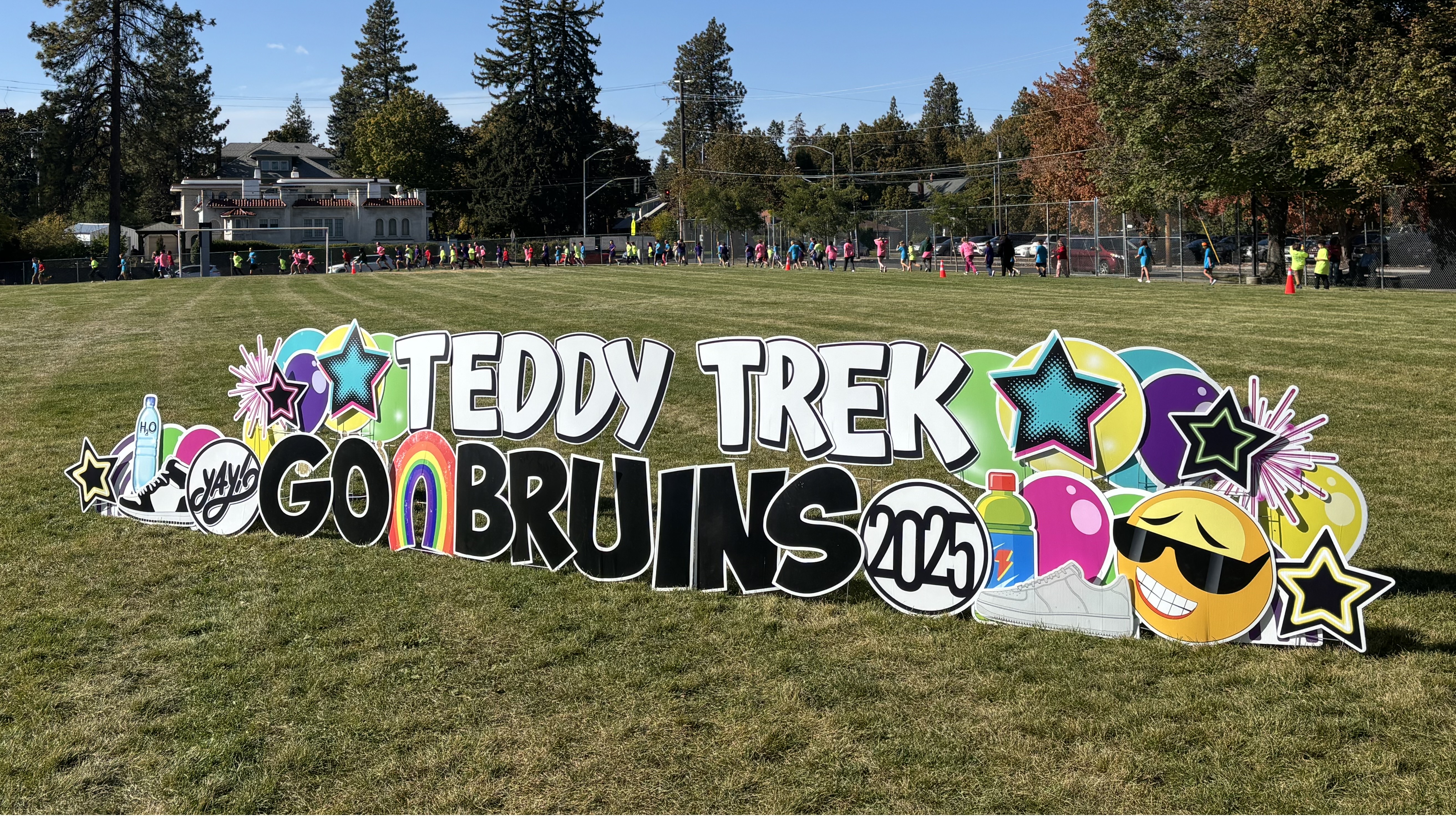 Teddy Trek sign