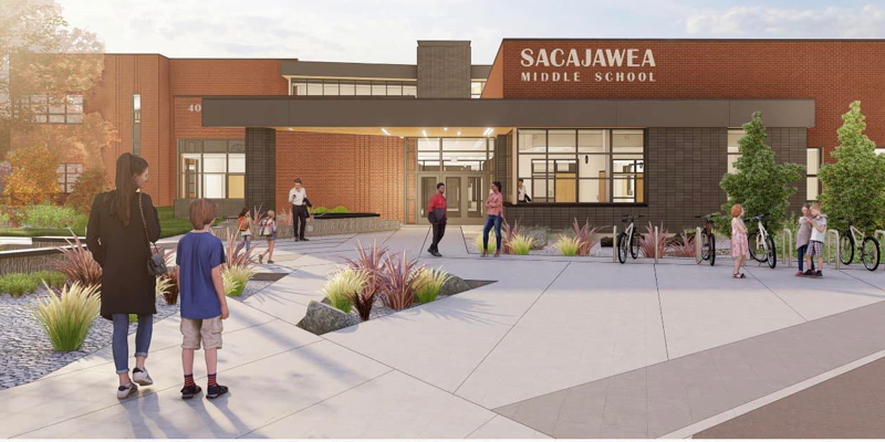 Sacajawea Exterior