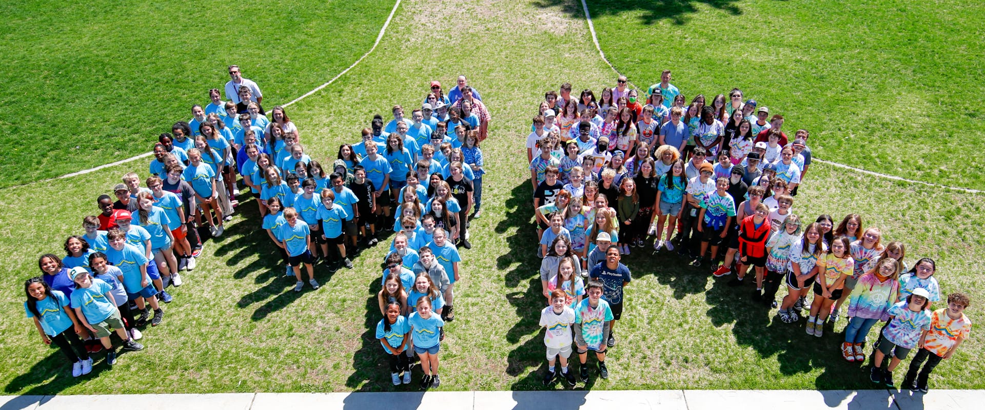 students at mullan road elementary