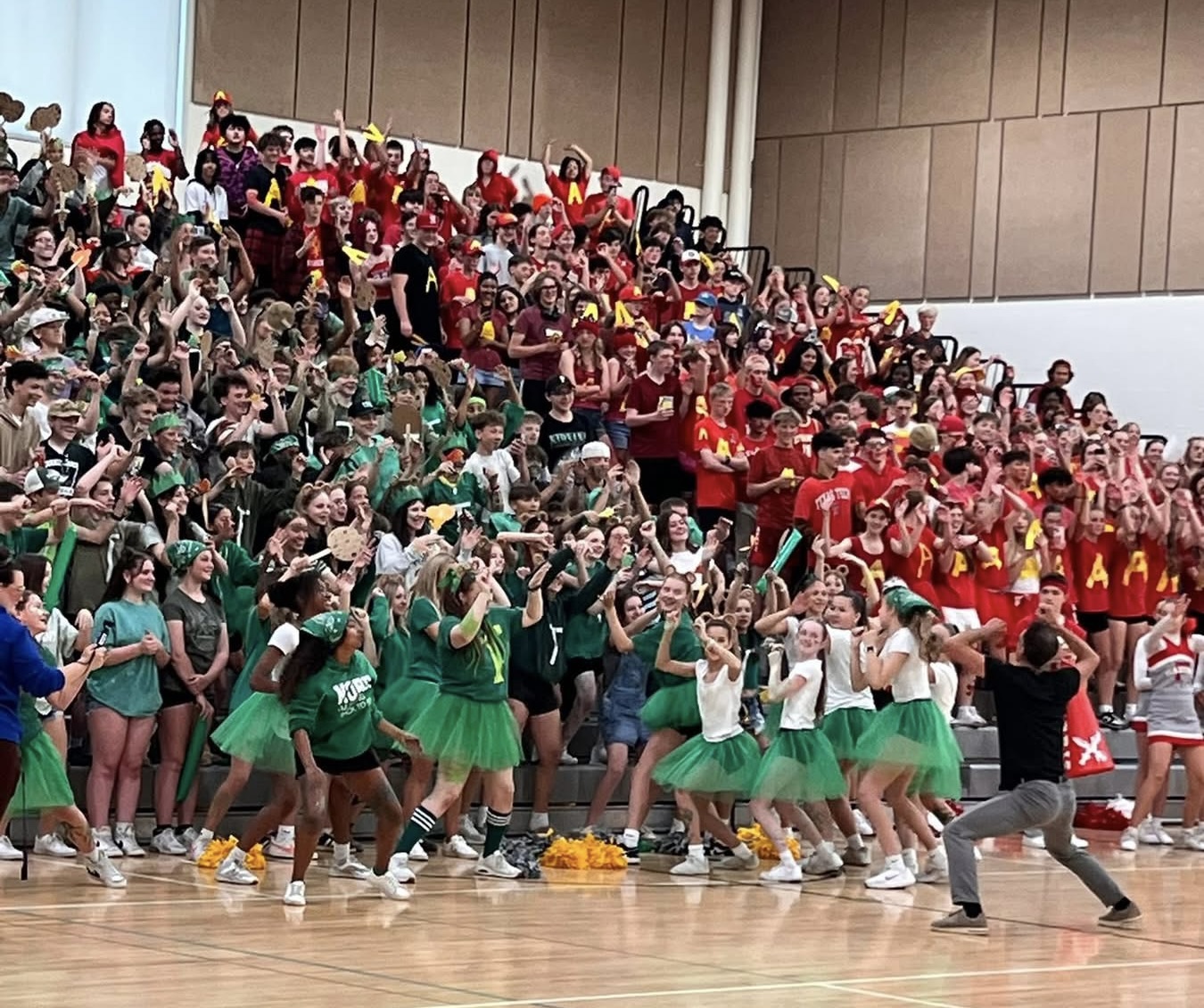 Peperzak Middle School students