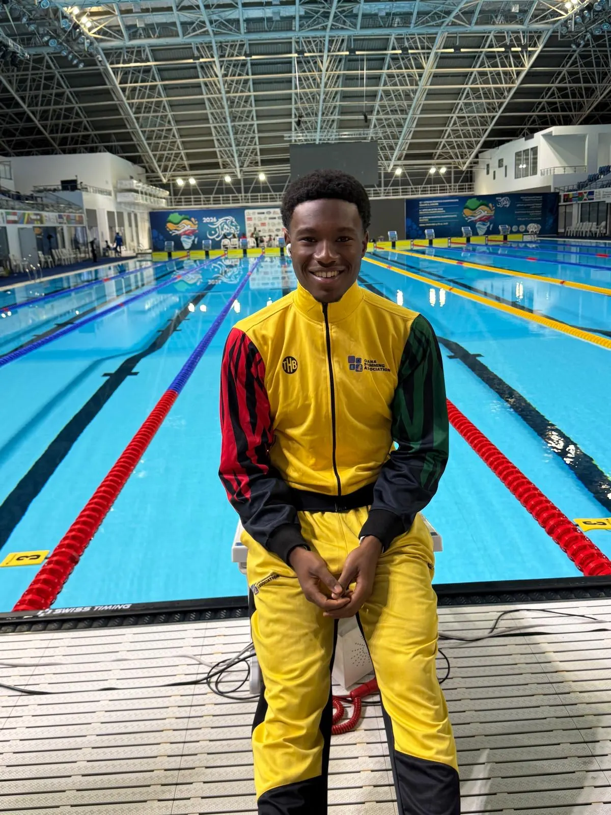 Ghanaian Swimmer Ivan Christopher Snowden Departs For Bahrain