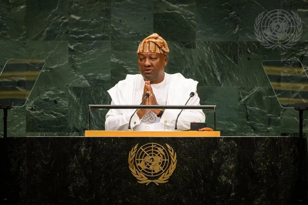 Mahama Highlights Free Healthcare Programme At UN General Assembly