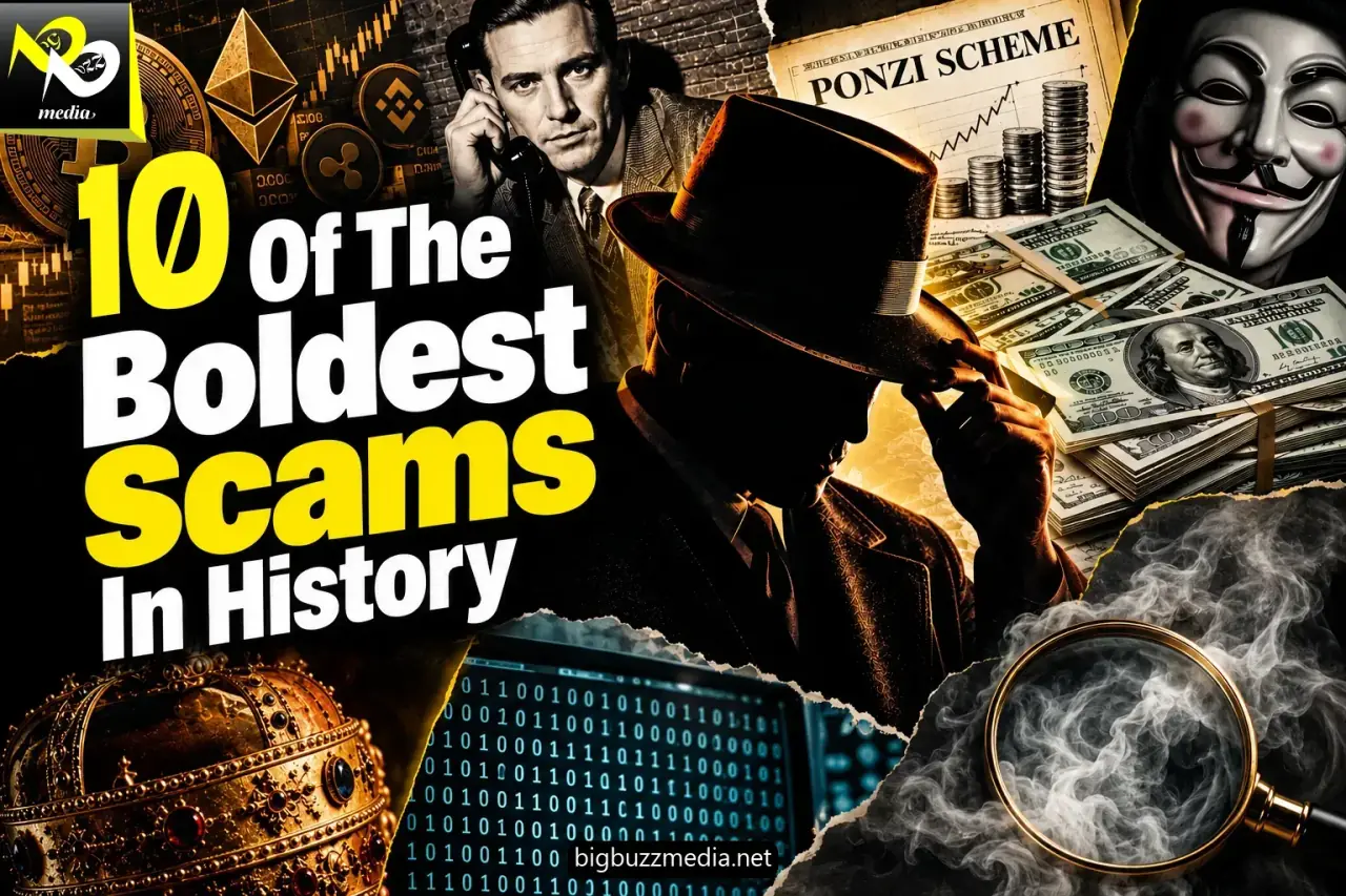 10 Of The Boldest Scams In History, Counted Down