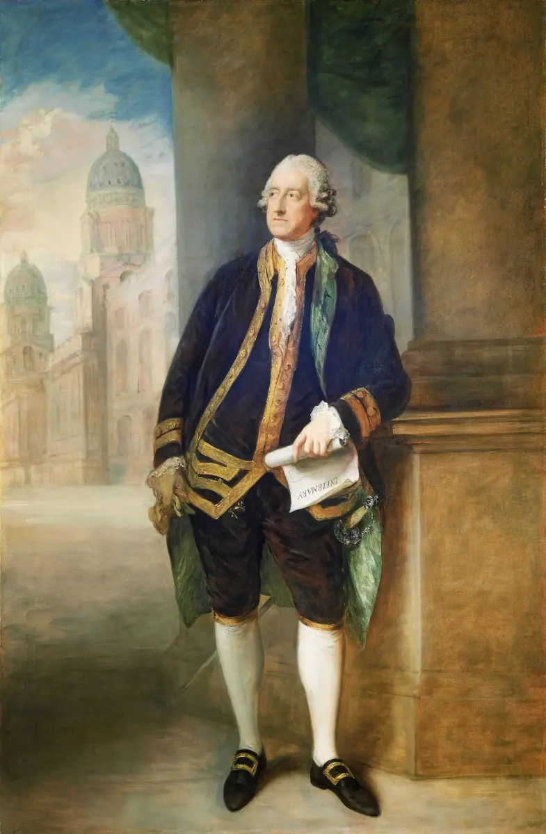 John Montagu, 4th Earl of Sandwich, painted by Thomas Gainsborough. (Painting: Thomas Gainsborough, public domain, via Wikimedia Commons)