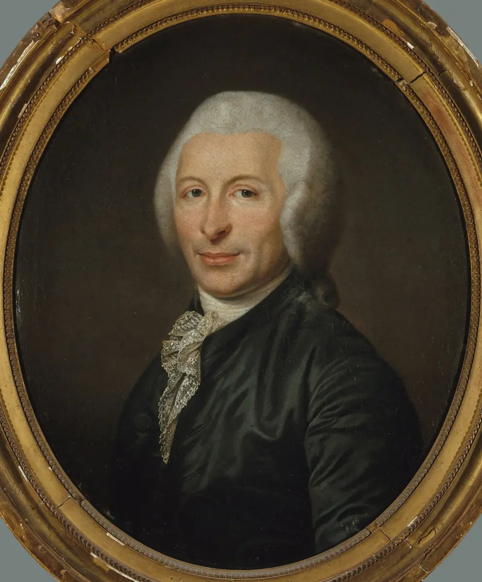 Portrait of Joseph-Ignace Guillotin. (Painting: anonymous, Musee Carnavalet, public domain, via Wikimedia Commons)