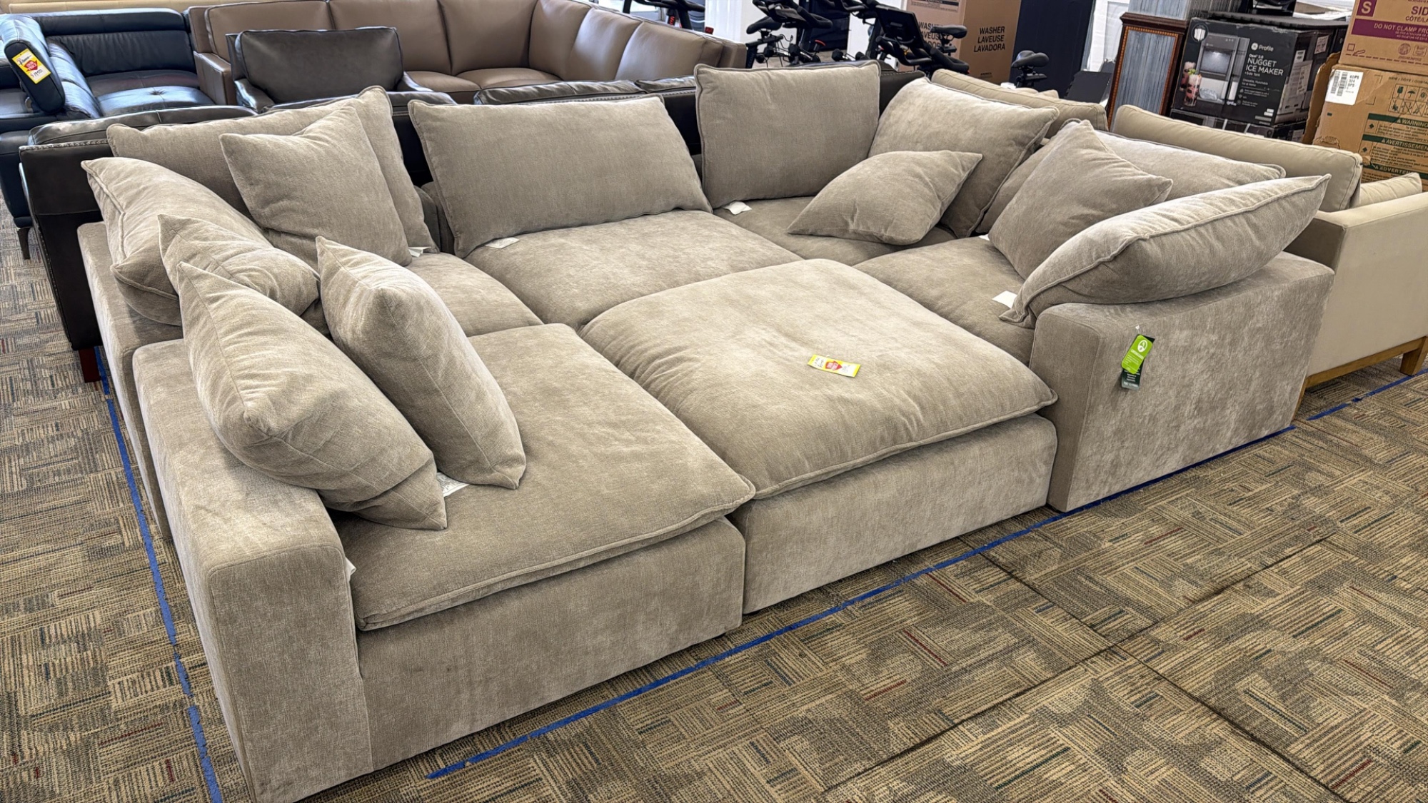 SEREEN MODULAR TAUPE
