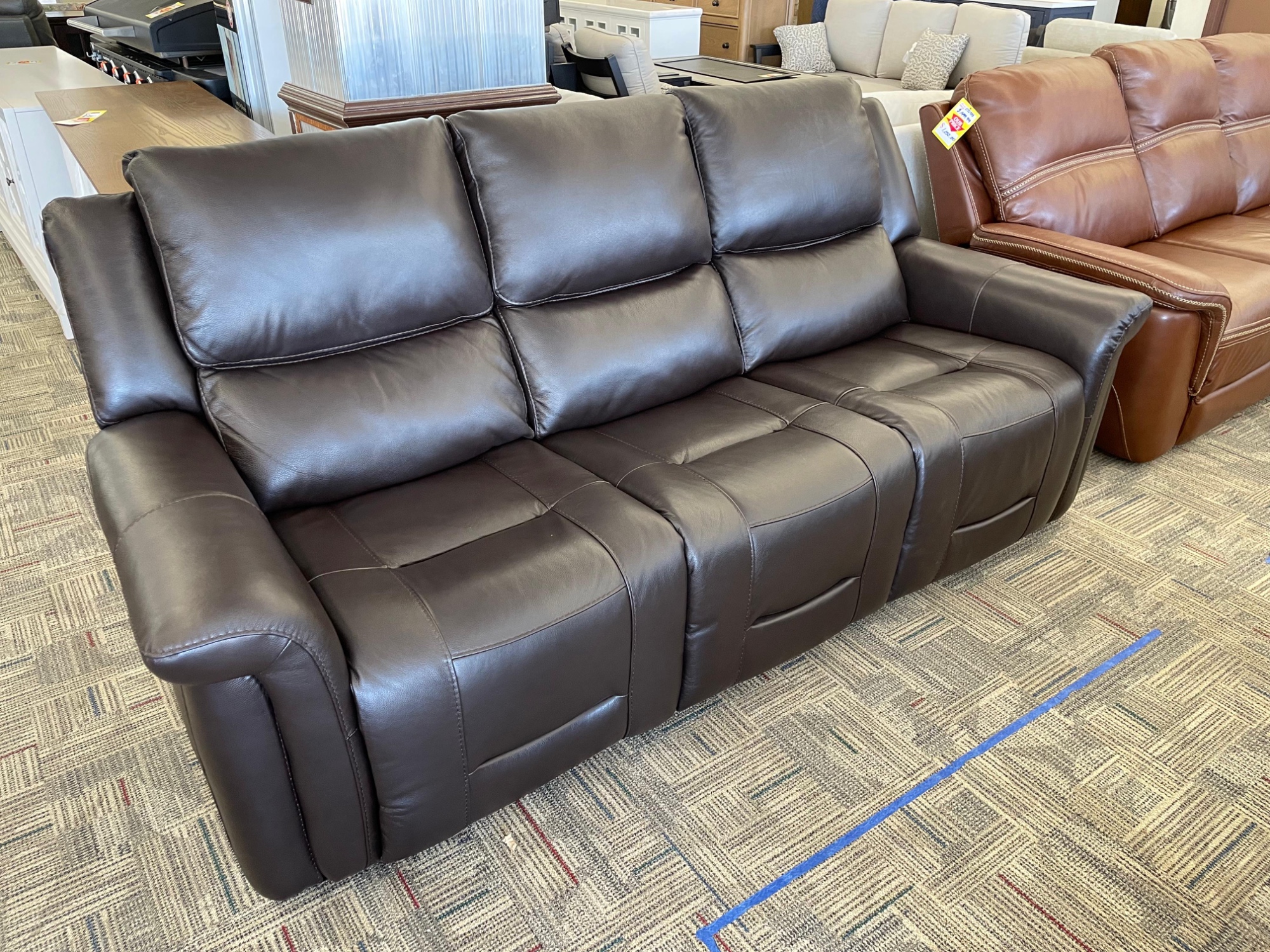 FALLON LTHR PWR RECL SOFA