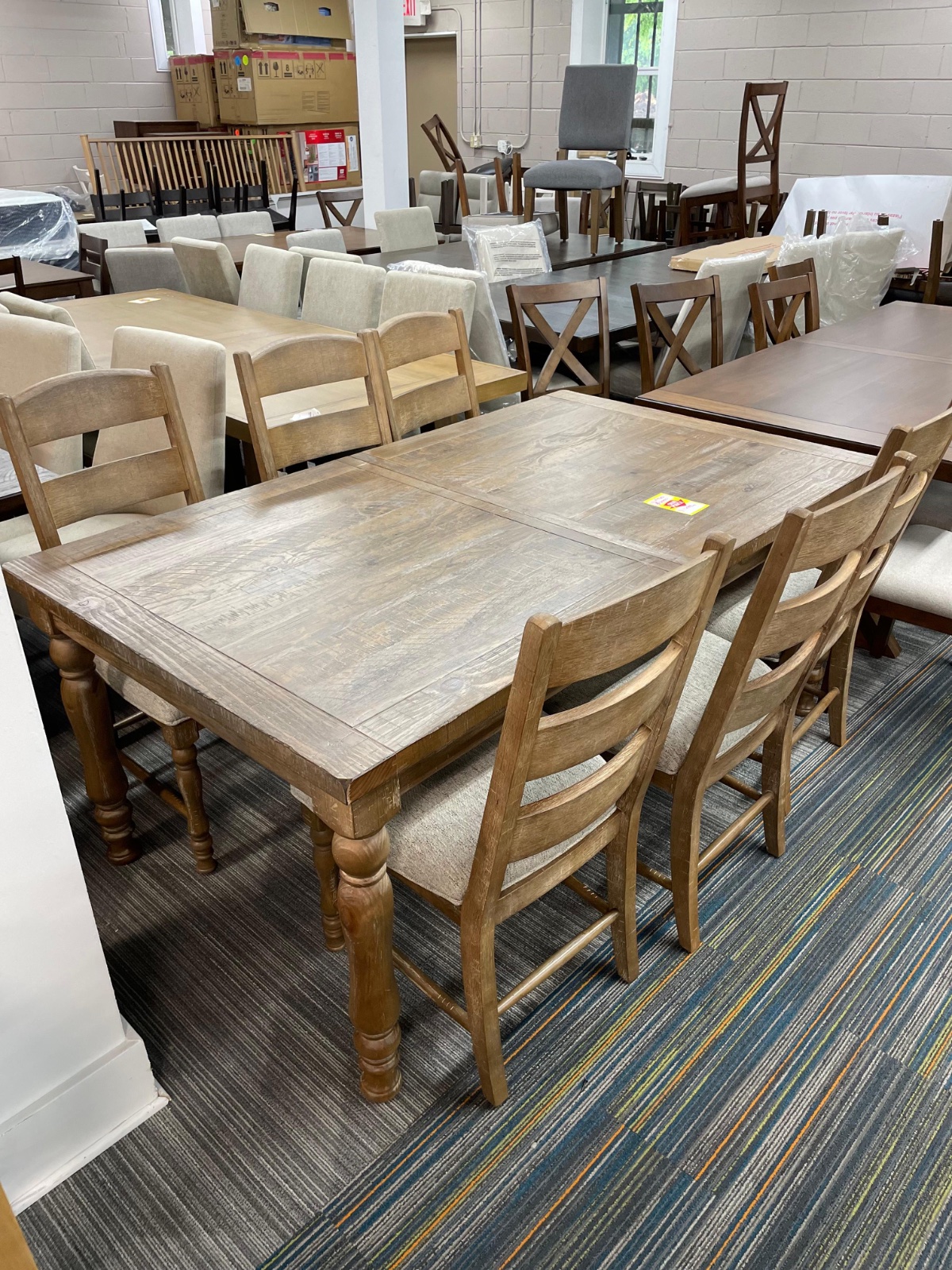JORDAN 7PC DINING SET