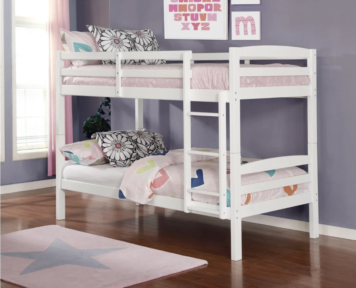 Twin Size Bunk Bed - Wood — photo 2