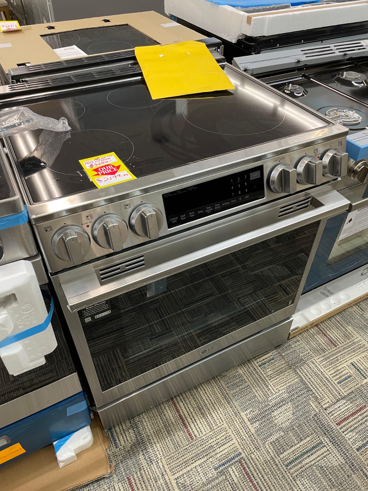 LG LSIL6336XE 6.3 CU FT