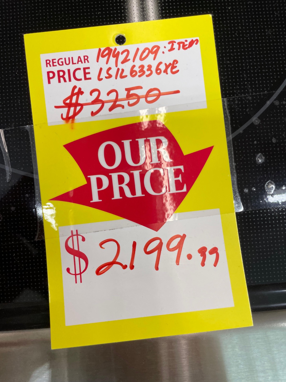 LG LSIL6336XE 6.3 CU FT — photo 2