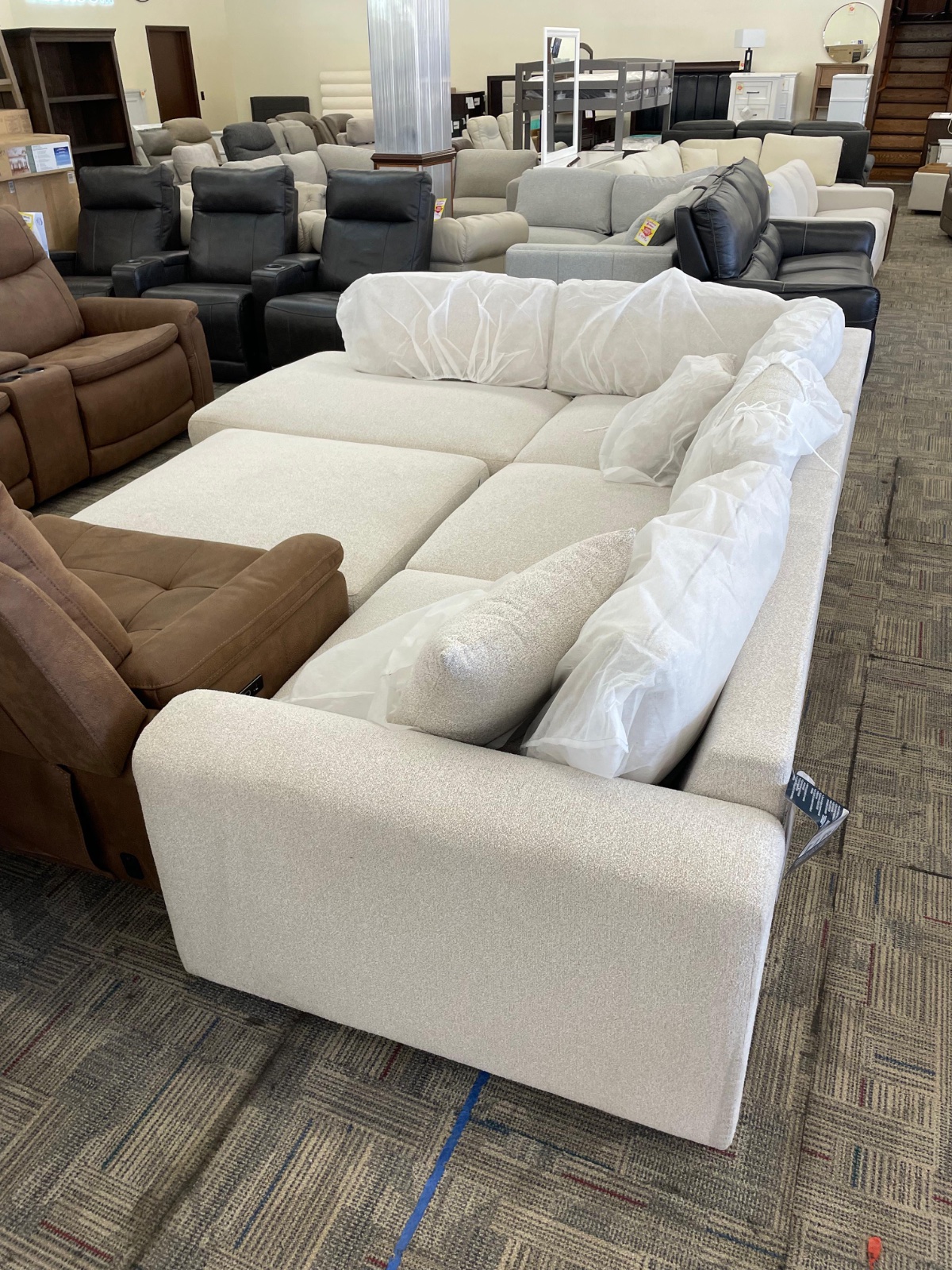ANDEE DEEP BUMPER CHAISE — photo 2