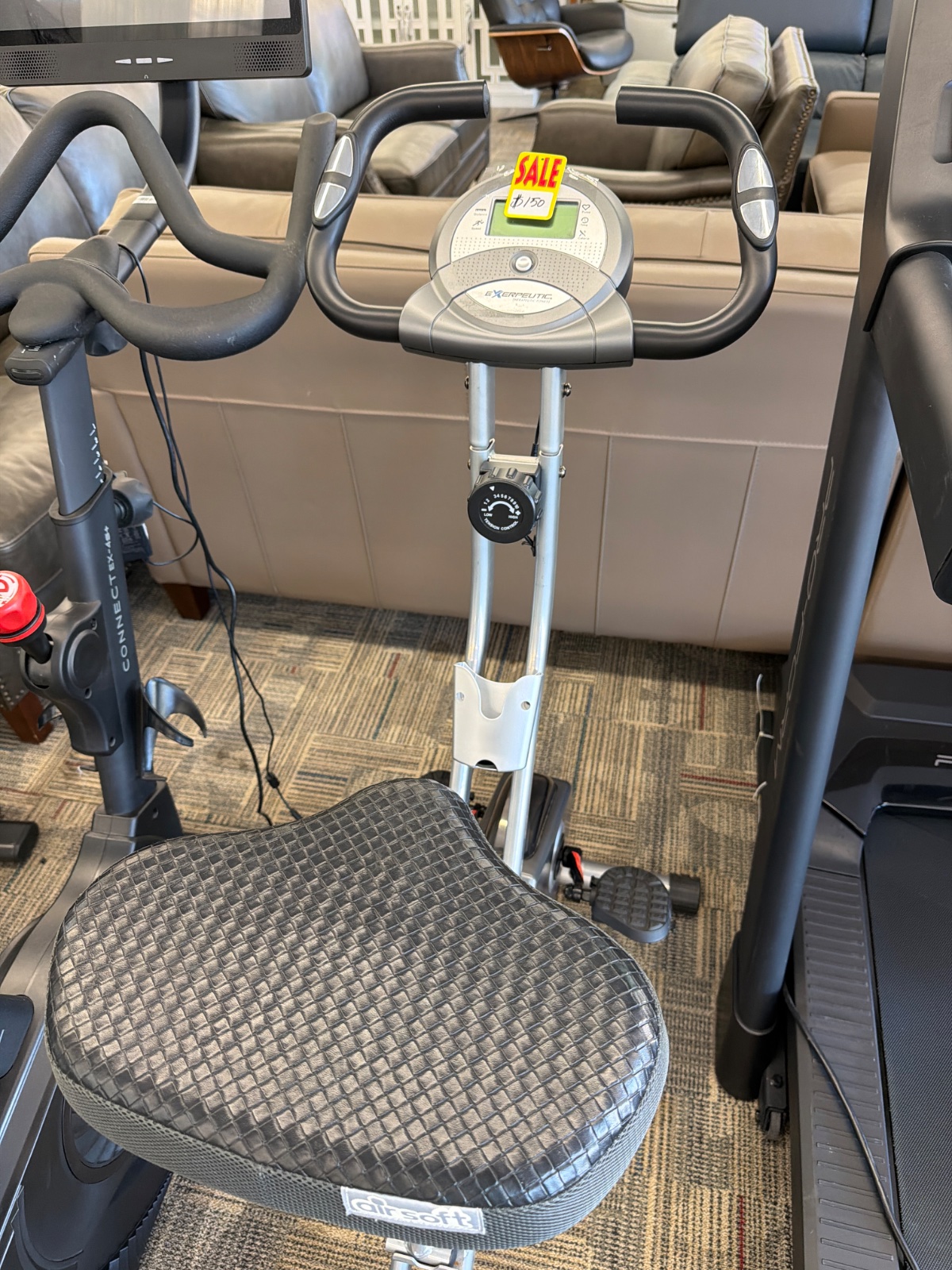EXERPEUTIC UPRIGHT BIKE — photo 2