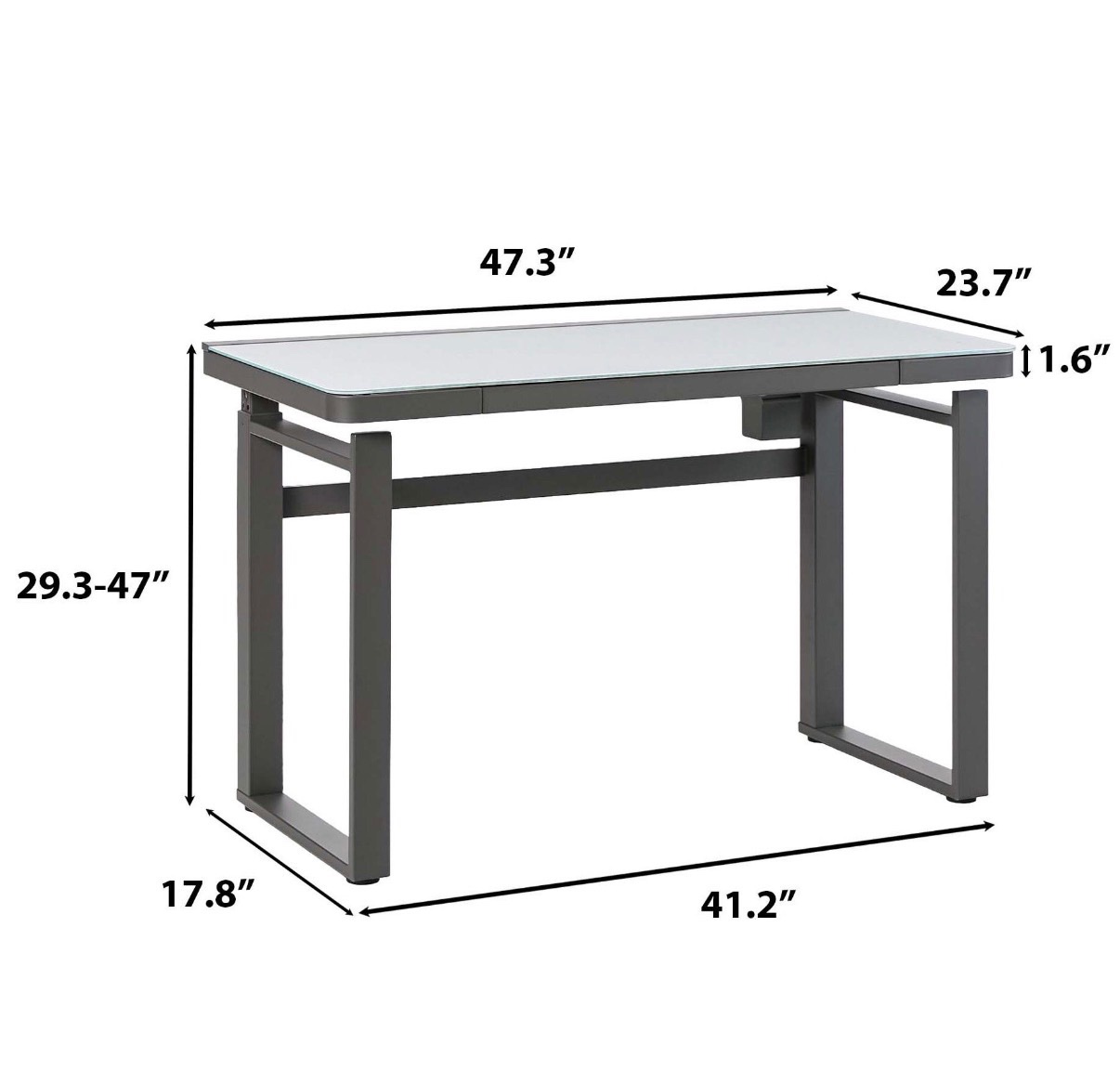 AURORA 47" SIT STAND DESK — photo 3