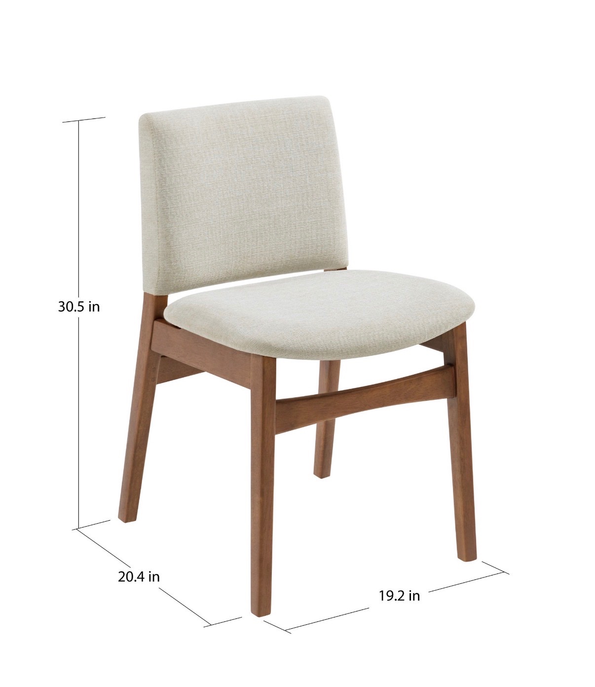 Stella beige chairs 2pk — photo 2