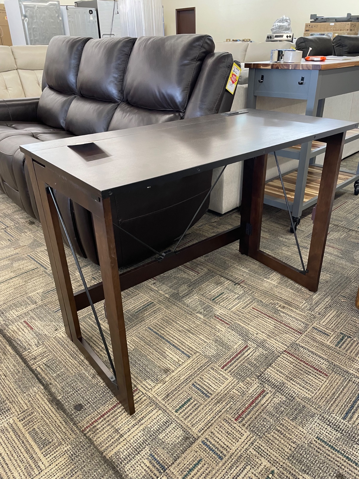 STAKMORE WOOD FOLDNG DESK — photo 3