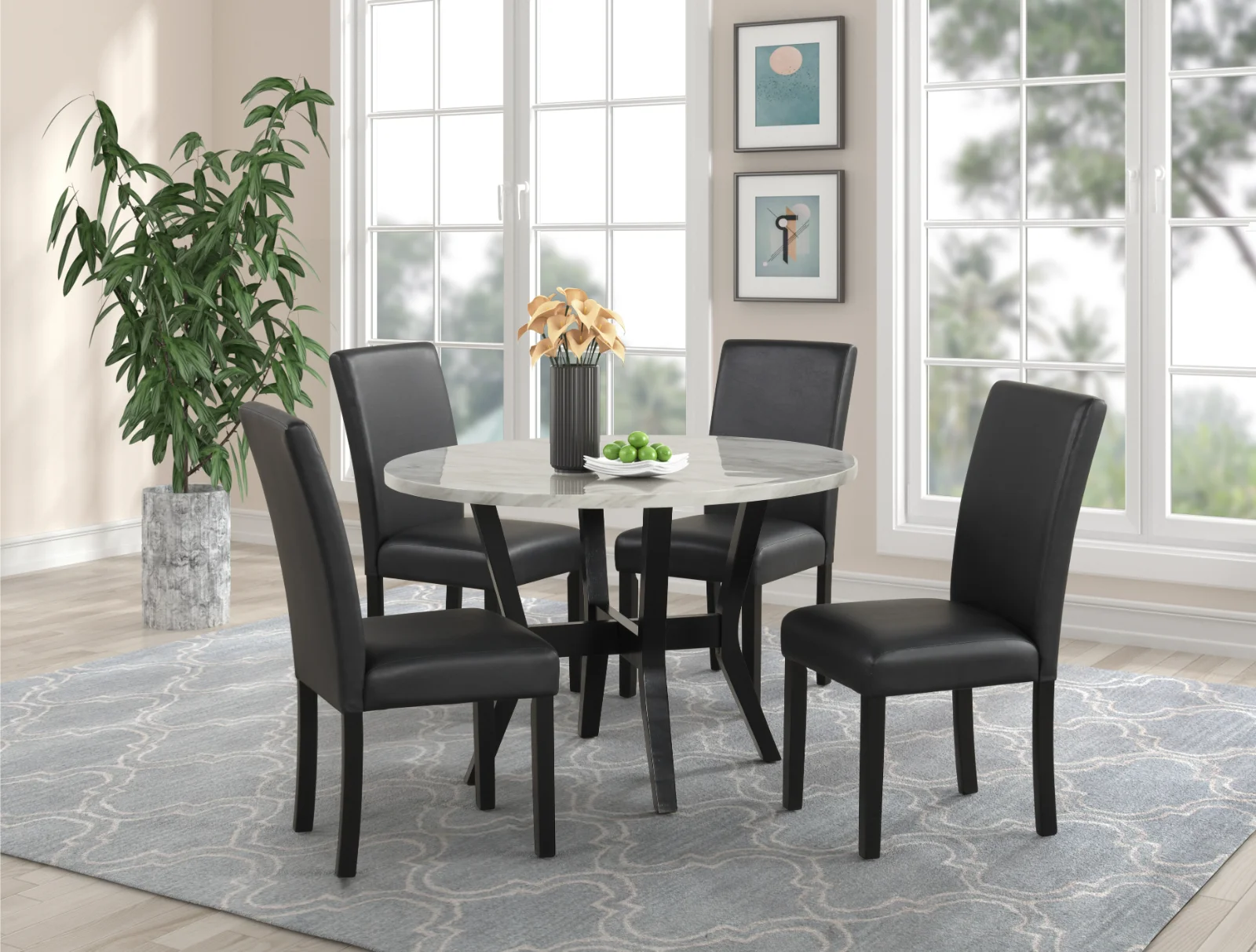 Maria - 5PC Dining Set