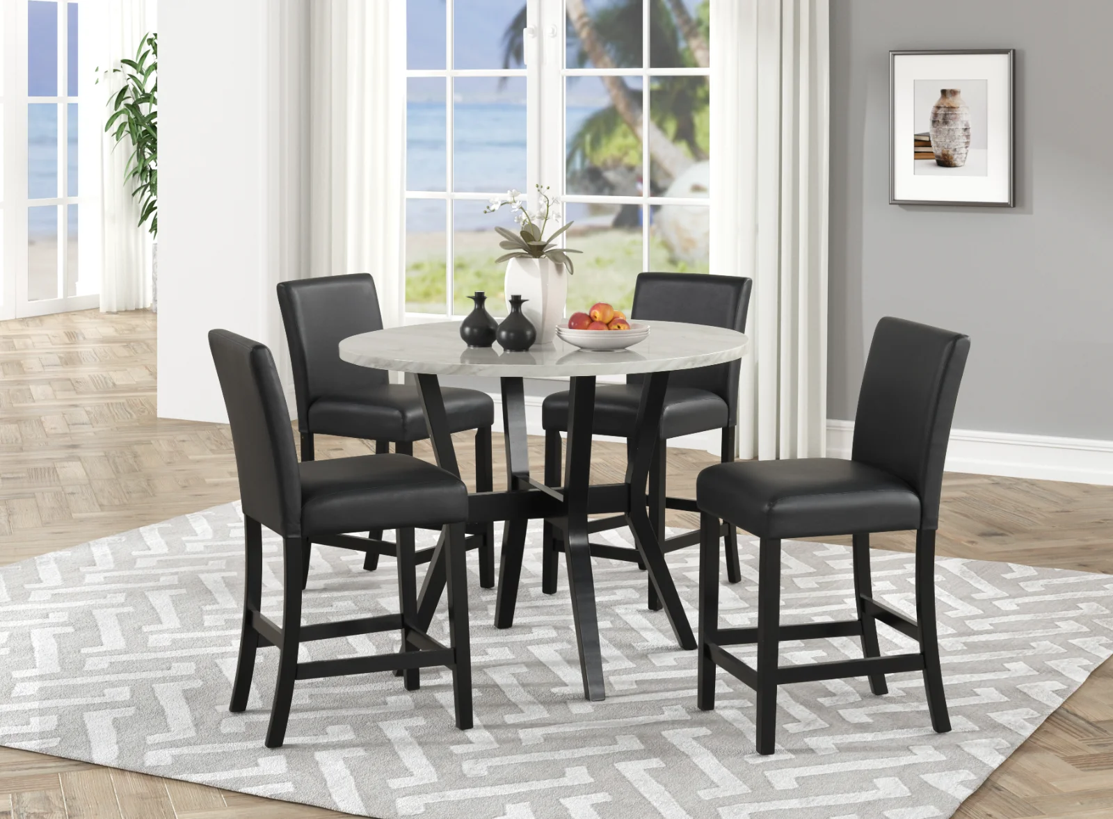 Ariana - 5PC Pub Table Set