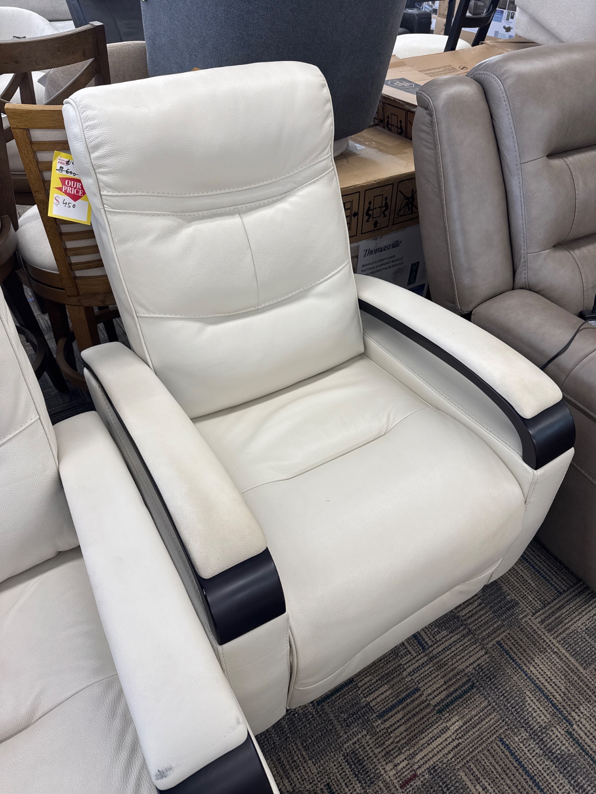 CANMORE RECLINER CREAM