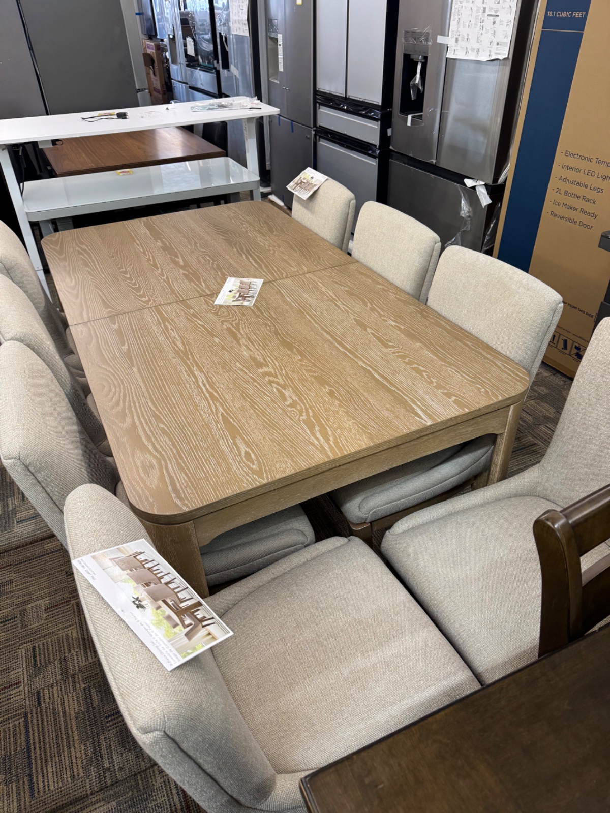 ANNA MARIA 9PC DINING SET — photo 4