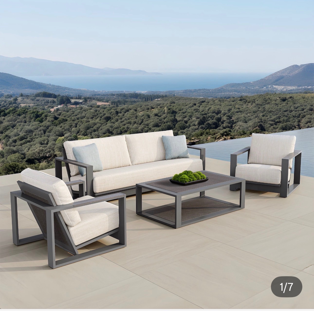 MILAN 4PC DEEP SEATING