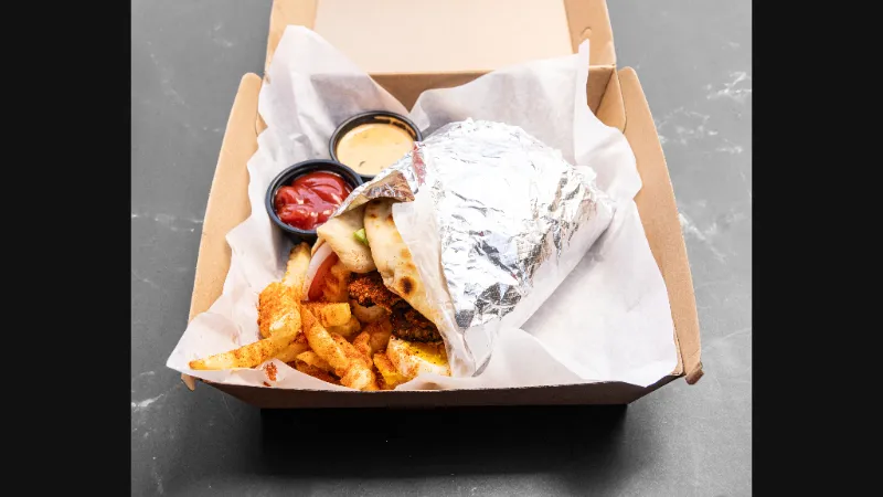 Bigi's Silk Road Wrap AKA Afghan Burger