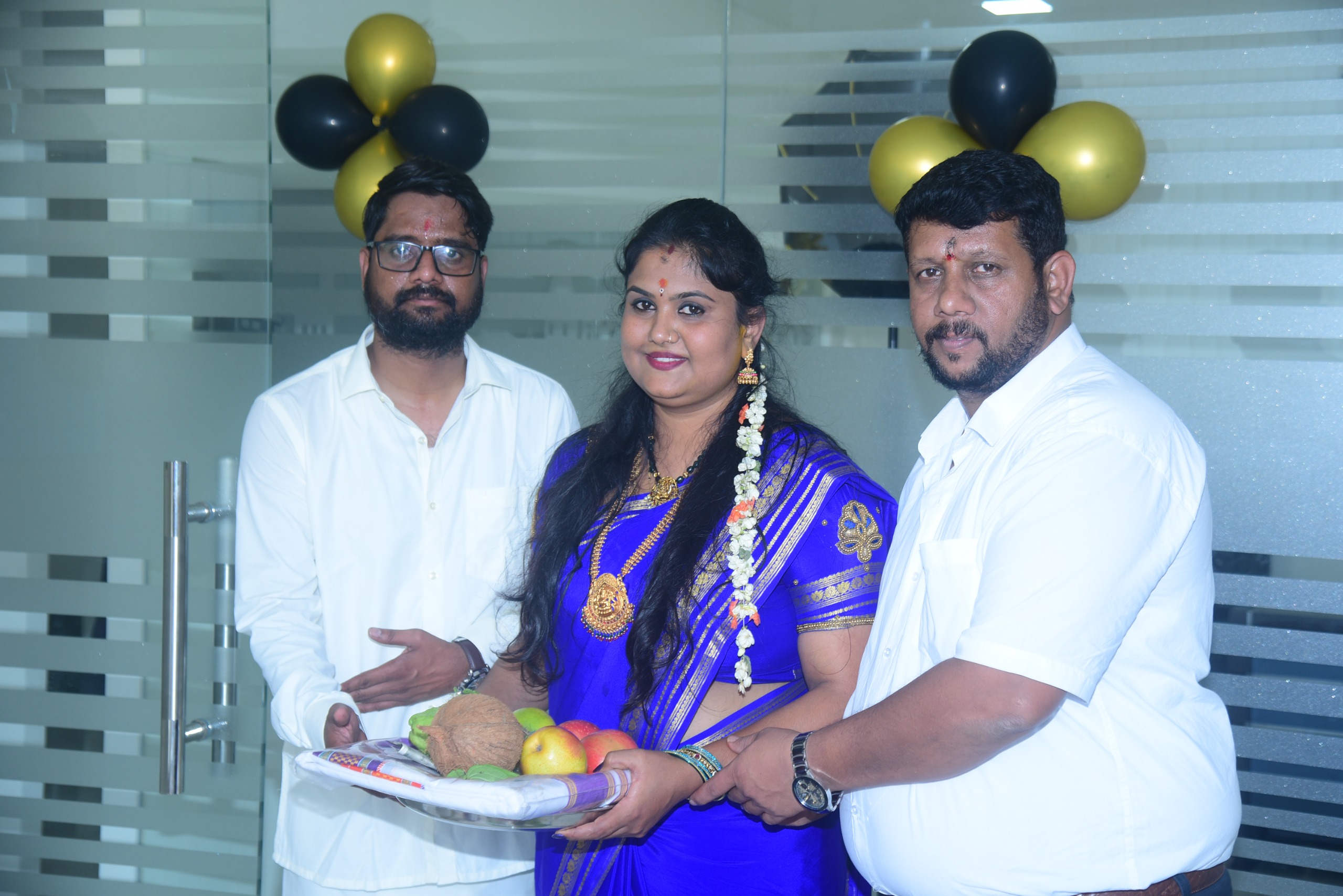 A financial planning session.