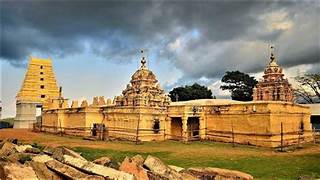 A beautiful temple in Chamarajanagar.