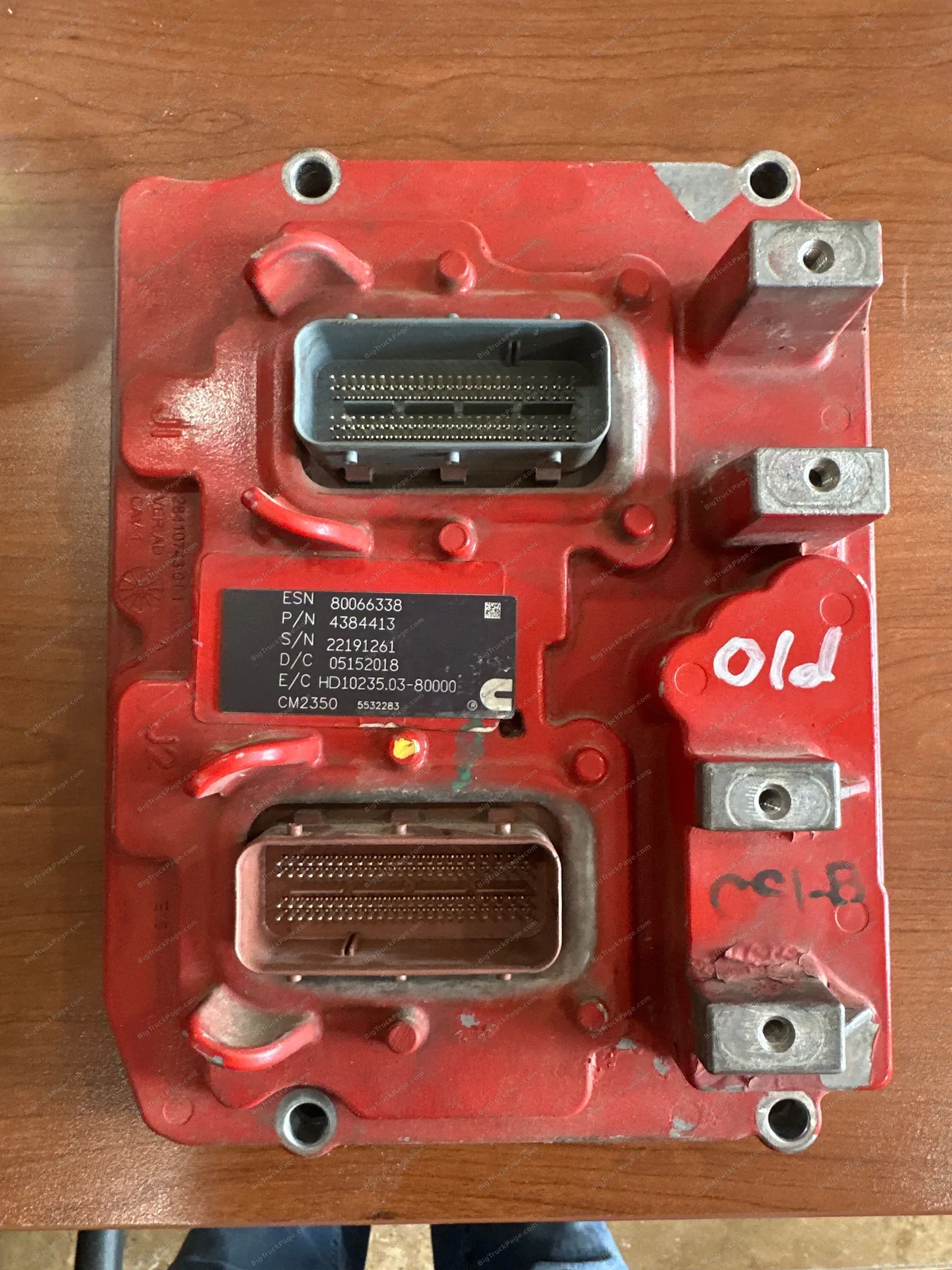 Cummins X 15 engine computer ECM part number 4384413