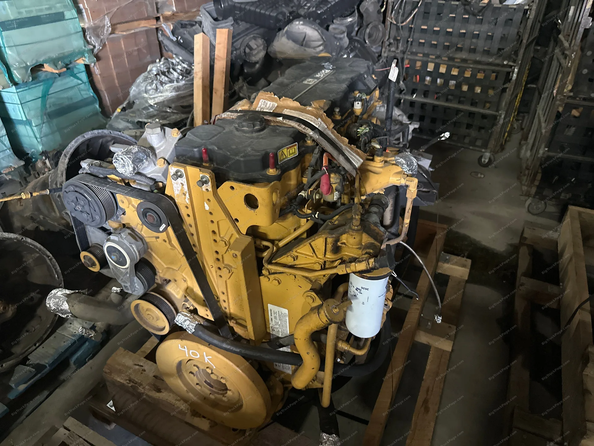 Caterpillar C9 engine assembly 40K miles