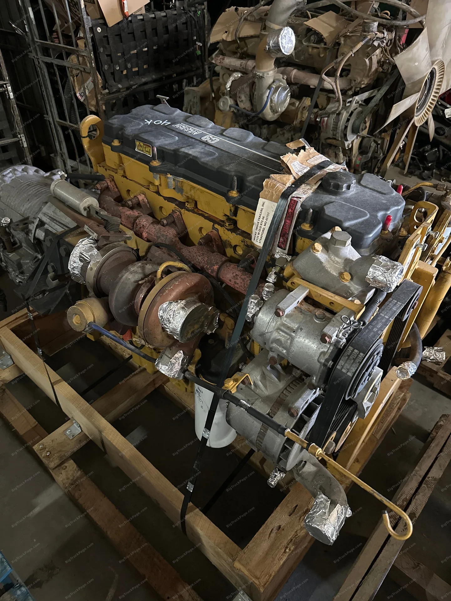CATERPILLAR C9 engine assembly (used) — photo 5 in Strafford, MO | BigTruckPage.com