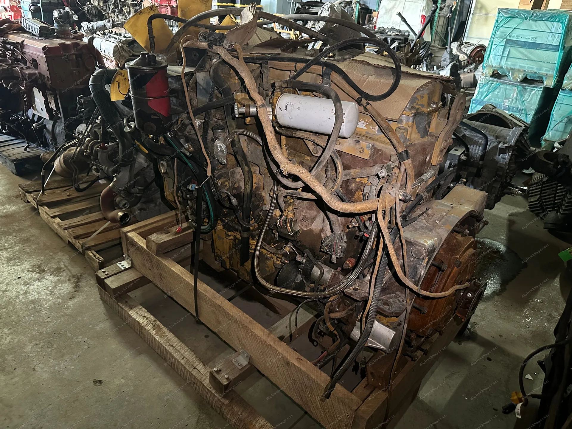 CATERPILLAR C12 engine assembly (used) — photo 3 in Strafford, MO | BigTruckPage.com