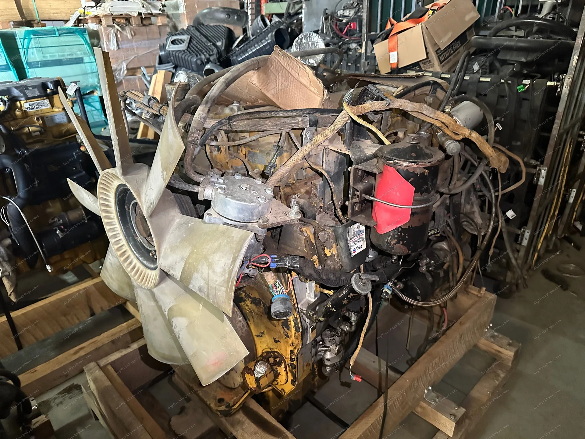CATERPILLAR C12 engine assembly (used) — photo 4 in Strafford, MO | BigTruckPage.com
