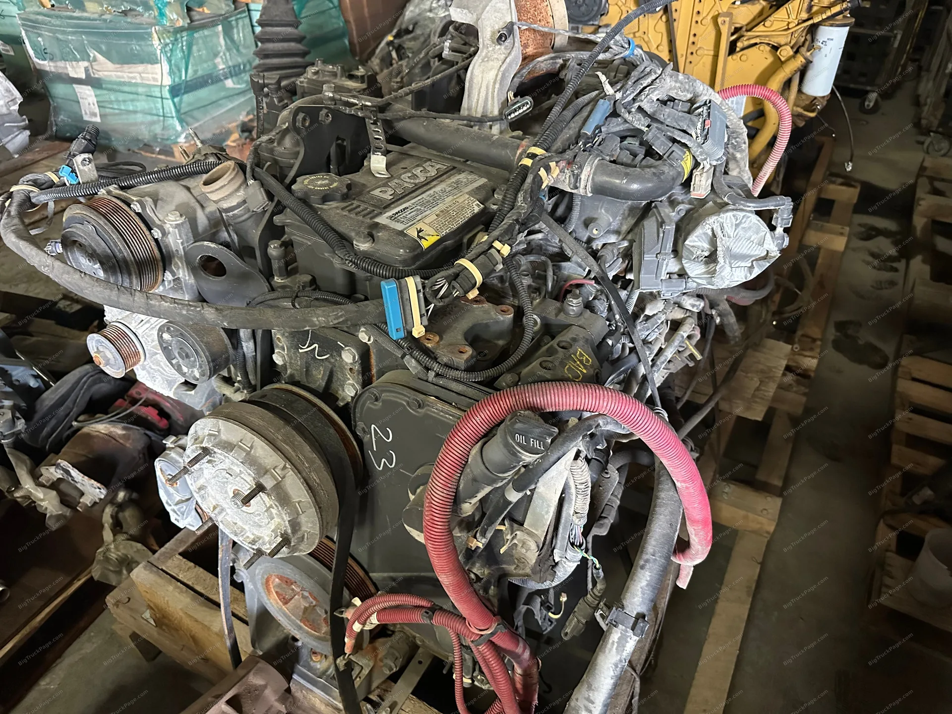 2022 PACCAR PX-9 / Cummins L9 350 engine assembly.