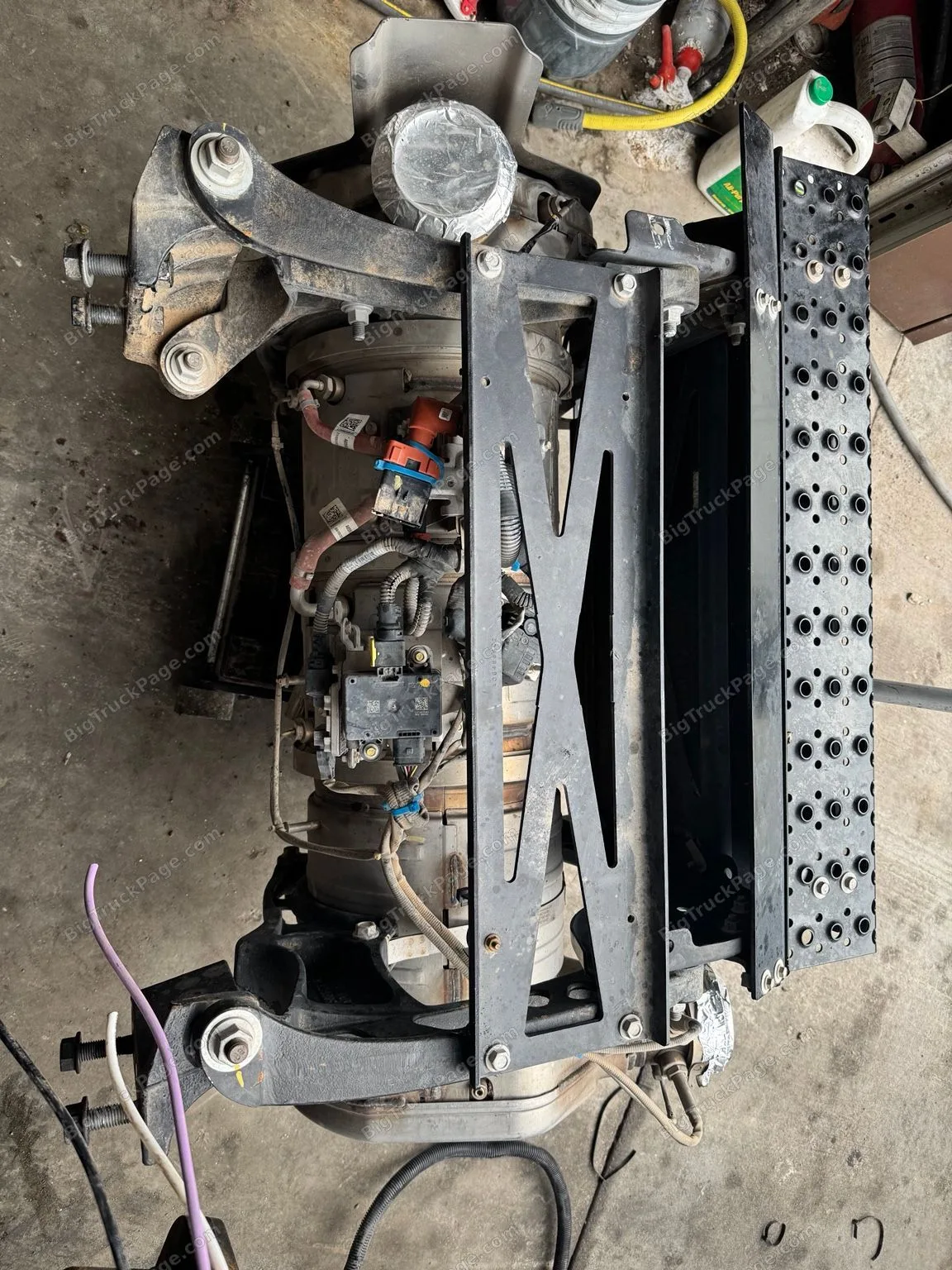 2025 International MV/HV Cummins B6.7 Complete Aftertreatment Assembly DPF DOC SCR – 18,833 Miles