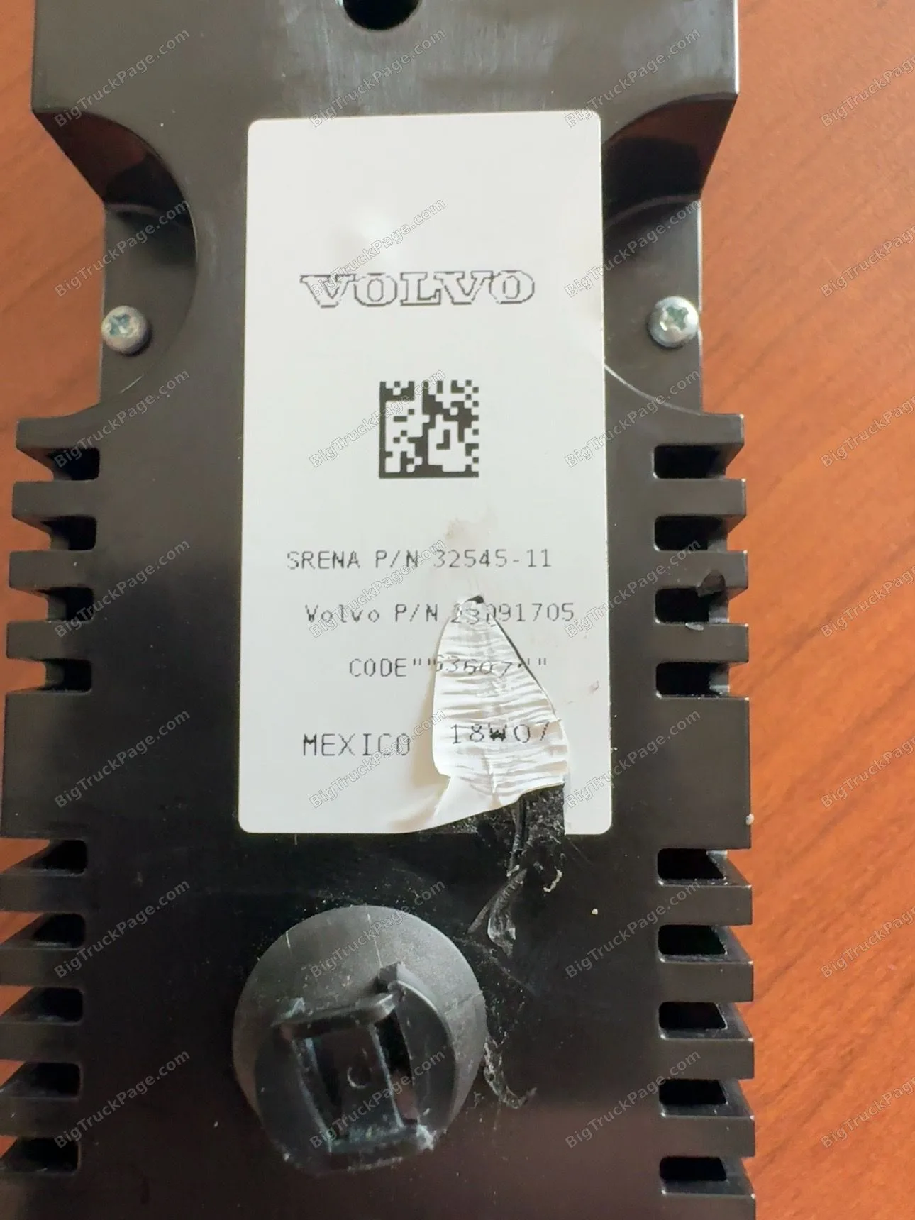 Volvo I-Shift Transmission Gear Shift Selector Switch Module OEM 23091705 (used) — photo 2 in Strafford, MO | BigTruckPage.c…