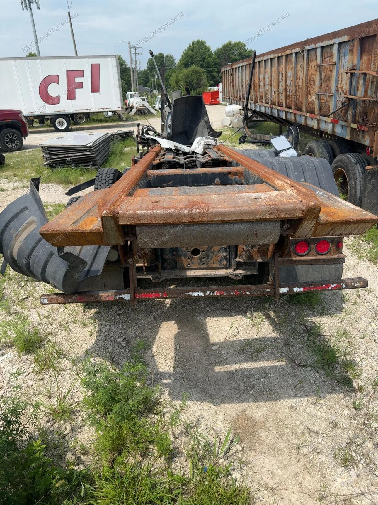 2018 Galfab 60,000 LB Roll Off Hoist Assembly Cable Hoist Complete Take Off