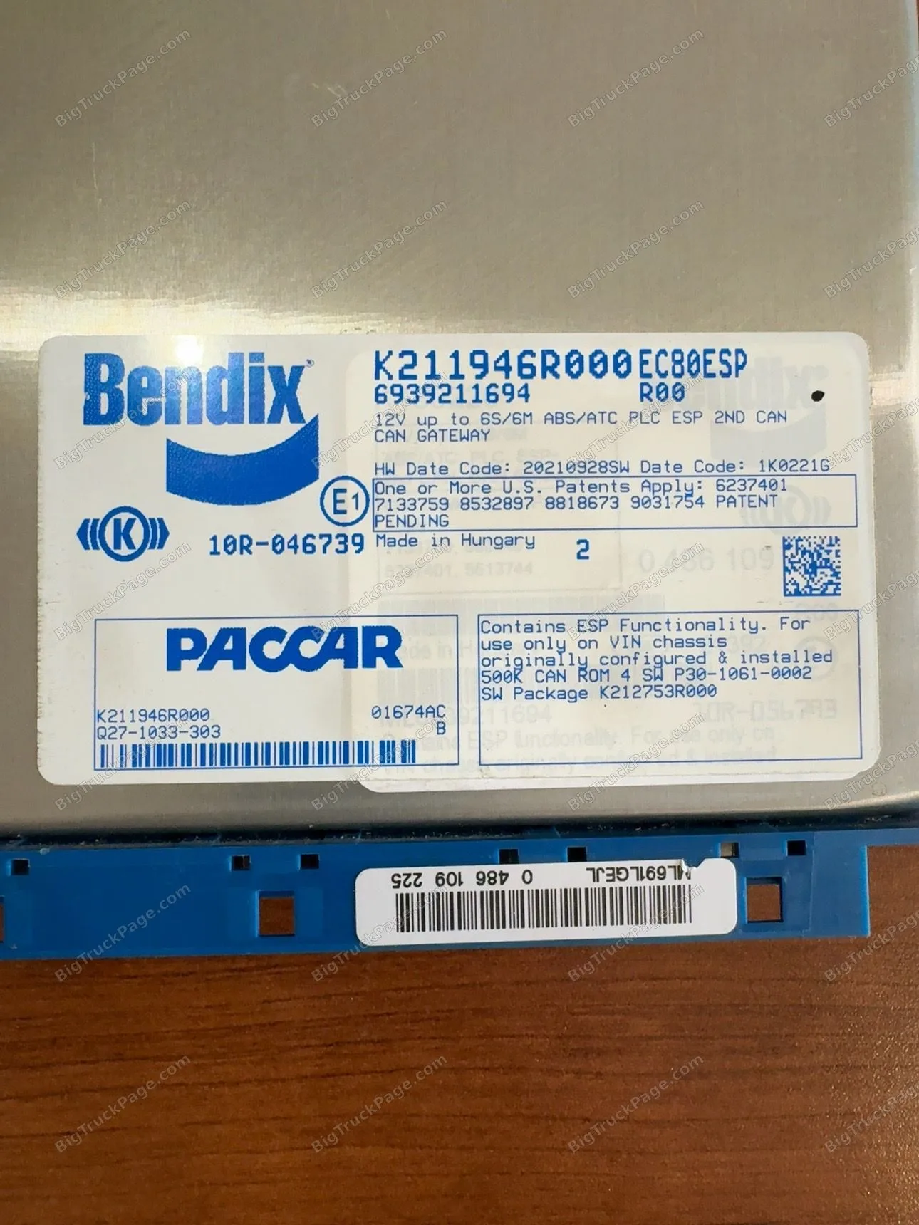 PACCAR abs electronics (used) — photo 4 in Strafford, MO | BigTruckPage.com