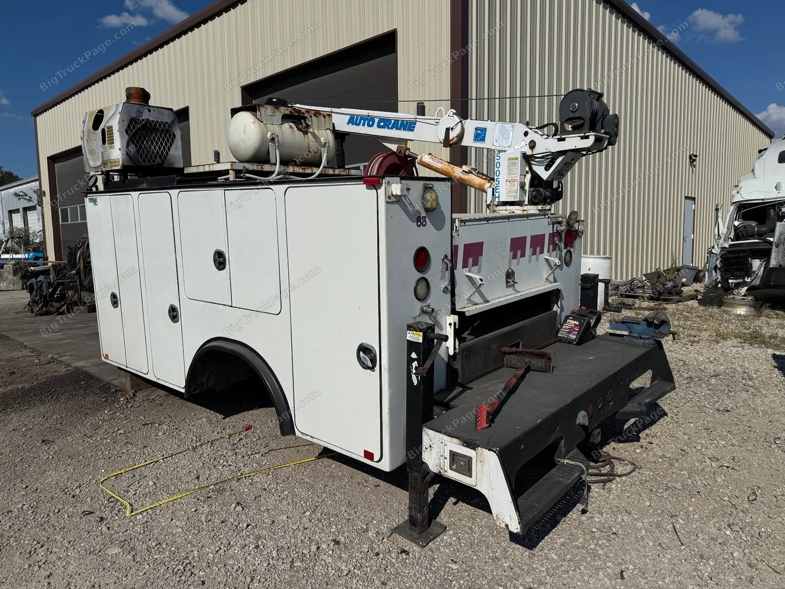 2007 Auto Crane 5005EH 5,000 lb Mechanic Service Body Bed Fire Damage (used) — photo 3 in Strafford, MO | BigTruckPage.com
